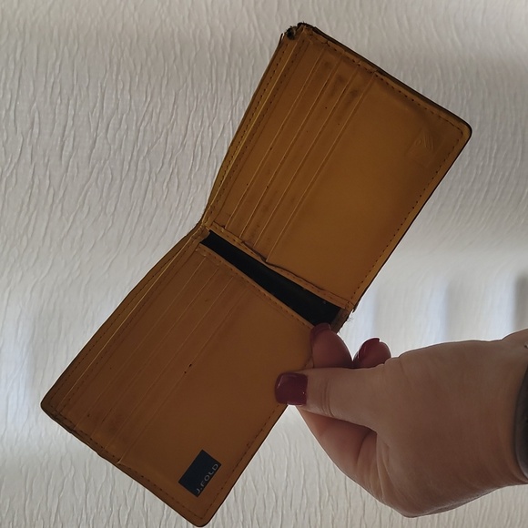 J. FOLD V 12 leather Wallet 🧀 design - Pre-owned - Picture 3 of 4